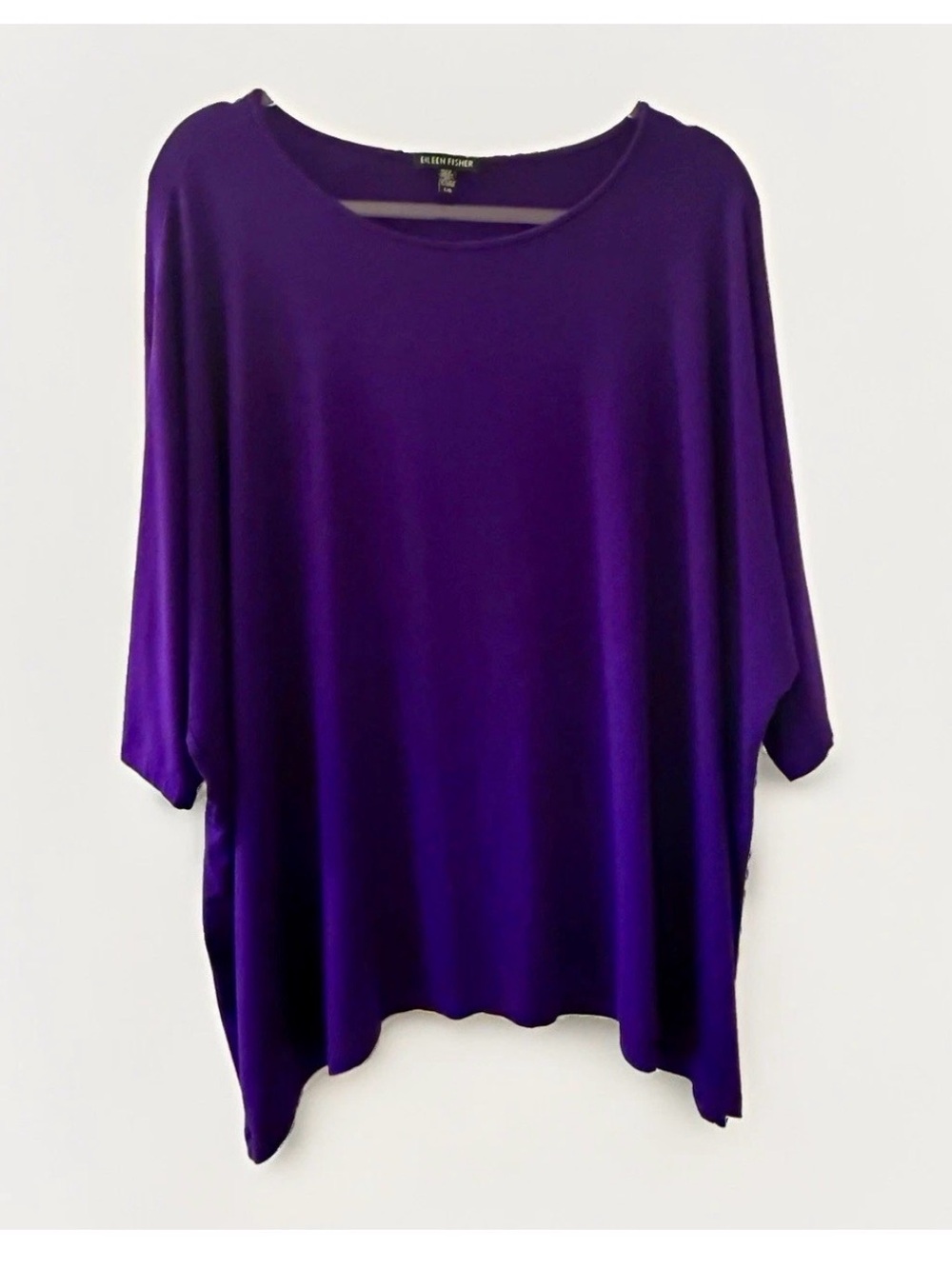 Eileen Fisher L Purple Top
